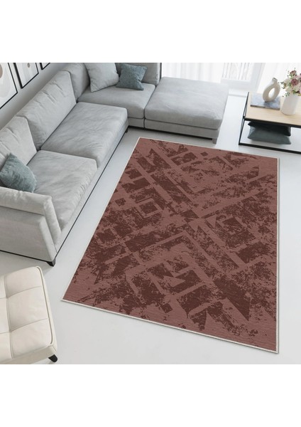 Dekoratif Özel Tasarım Yıkanabilir,ince, Kaymaz Tabanlı, Modern Halı
