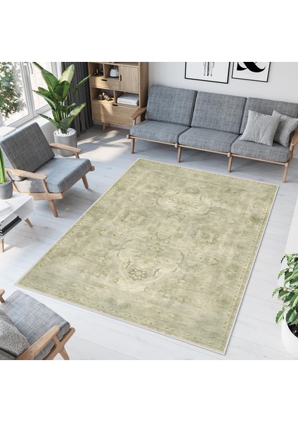 Dekoratif Özel Tasarım Yıkanabilir,ince, Kaymaz Tabanlı Modern Vintage Halı modelleri