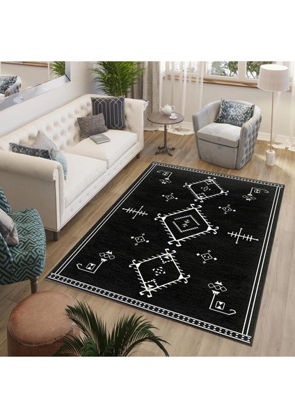 Dekoratif Özel Tasarım Yıkanabilir,ince, Kaymaz Tabanlı, Modern Halı modelleri