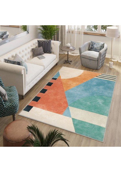 Dekoratif Özel Tasarım Yıkanabilir,ince, Kaymaz Tabanlı, Modern Halı modelleri