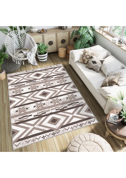 Dekoratif Özel Tasarım Yıkanabilir,ince, Kaymaz Tabanlı, Modern Halı
