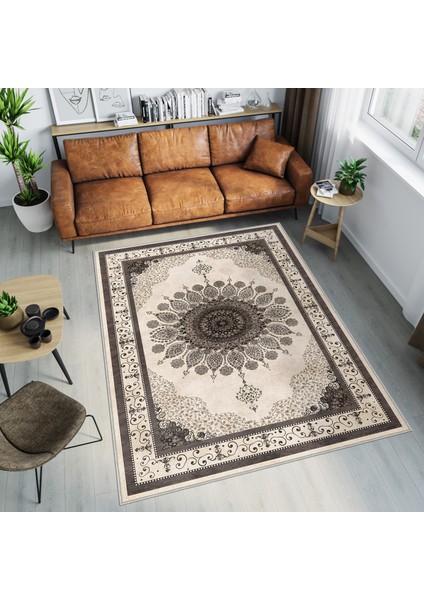 Dekoratif Özel Tasarım Yıkanabilir,ince, Kaymaz Tabanlı, Modern Halı