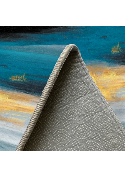 Dekoratif Özel Tasarım Yıkanabilir,ince, Kaymaz Tabanlı, Modern Halı indirimleri