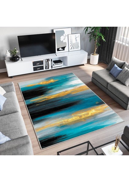 Dekoratif Özel Tasarım Yıkanabilir,ince, Kaymaz Tabanlı, Modern Halı fiyatları