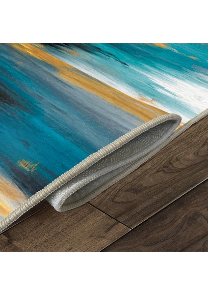 Dekoratif Özel Tasarım Yıkanabilir,ince, Kaymaz Tabanlı, Modern Halı fırsatları