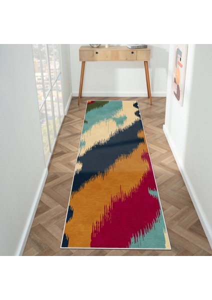 Dekoratif Kaymaz Taban, Özel Tasarım, Yolluk ,runner , Koridor Halısı