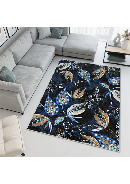 Dekoratif Özel Tasarım Yıkanabilir,ince, Kaymaz Tabanlı, Modern Halı