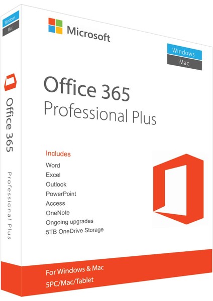 Office 365 Professional 2023 Dijital Lisans Aboneliği Windows/mac Garantili Hızlı Teslimat