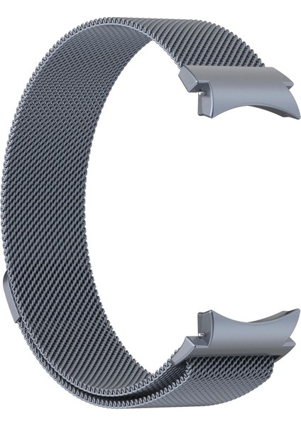 Galaxy Watch 6 Classic 43 / 47 mm Tam Uyumlu Mıknatıslı Hasır Metal Örgü Kordon Kayış Orijinal Pim indirimleri