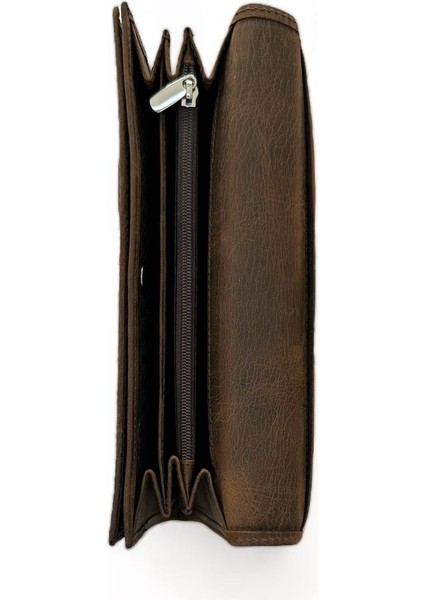 PEL-AT479G Pelikan Deri Comfortable Cüzdan (Unisex-Greyzi)