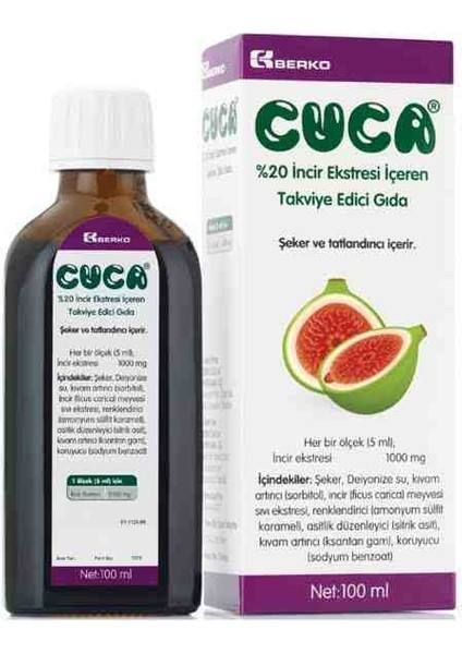 Cuca Incir Ekstreli Şurup