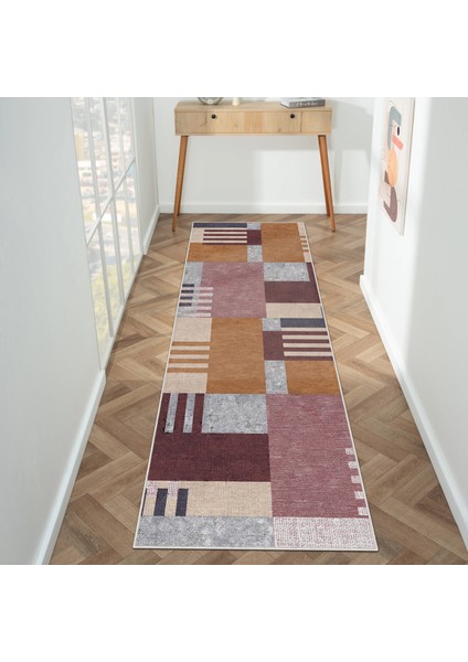 Dekoratif Kaymaz Taban, Özel Tasarım, Yolluk ,runner , Koridor Halısı