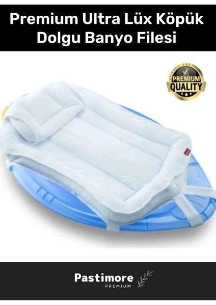 Premium Ultra Lüx Tüm Küvetlerle Uyumlu Köpük Dolgulu Kafa Yastıklı Bebek Banyo Filesi fiyatları