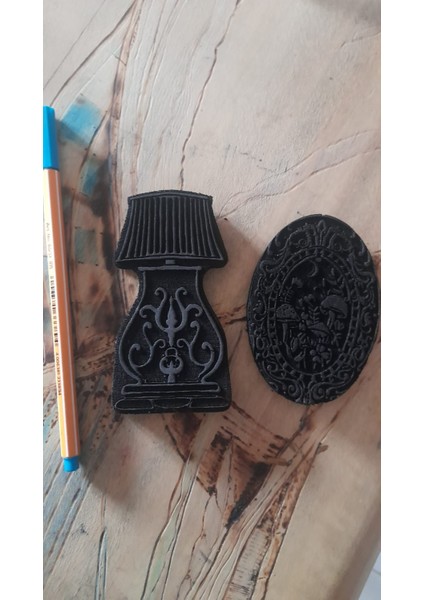 Mini Lambader ve Tablo Kolay desen stampa-Kullanılan boya cinsine göre kayıt,mobilya,kumaş üzerinde desenlendirebilirsiniz.