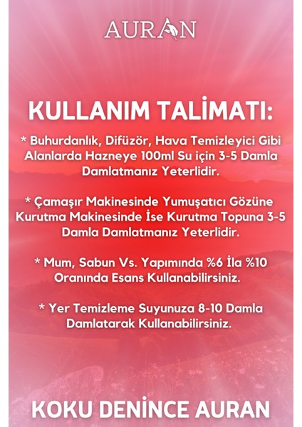 Karpuz Esansiyel Uçucu Koku Yağı Difüzör Esansı Buhurdanlık Yağı Aromaterapi Yağı 30ml