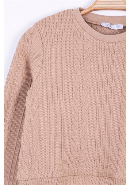 Kız Çocuk Saç Örgülü Kazak fiyatları