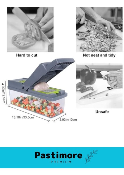 Premium Pratik Paslanmaz Çelik Ev Mutfak Kamp Piknik Çok Fonksiyonlu Kesme Doğrama Kiti fiyatları
