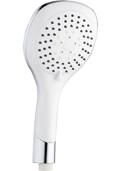 Beyaz Lüx Duş Seti Fonksiyonlu Duş Başlığı Duş Hortumu Banyo Duş Seti