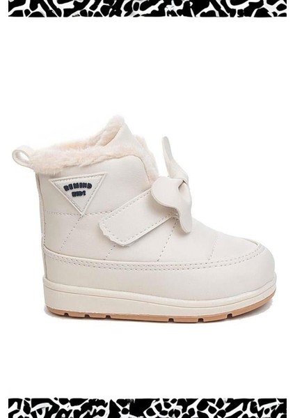 Rmd 341 Bant Kurdela Detaylı Kürklü Kız Çocuk Bebek Bot