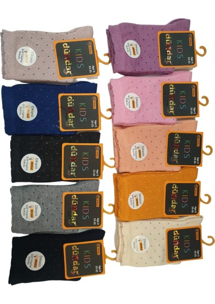 Plus Kız Çocuk Modal Soket 23-25 Numara Açık Renkler 3 Yaş 48 Li Paket