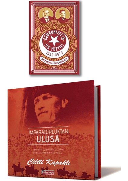 Cumhuriyet'in İlk Yüzyılı 1923-2023 (İlber Ortaylı) + İmparatorluktan Ulusa / 2 Kitap Set