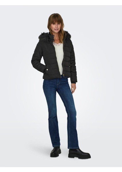 15304767-FW Onlnewcamılla Fur Hood Jacket cc Otw Kadın Kaban fiyatları