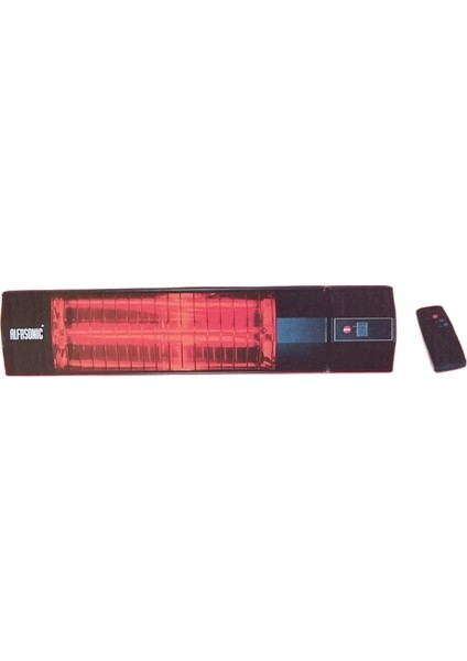 Alfasonık Infrared Uzaktan Kumandalı Duvar Tipi Elektrikli Isıtıcı