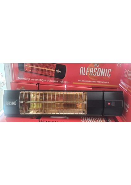 Alfasonık Infrared Uzaktan Kumandalı Duvar Tipi Elektrikli Isıtıcı