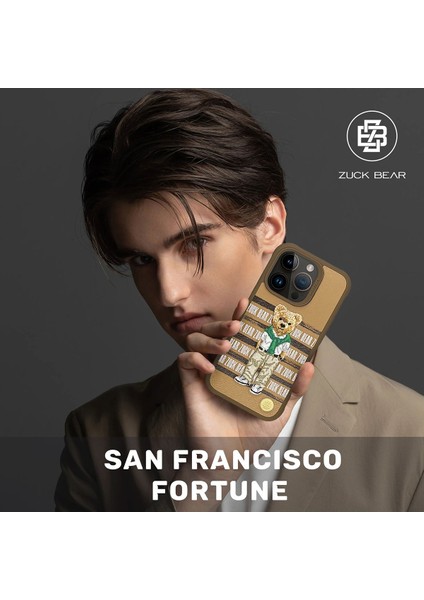 Iphone 15 Pro Max Uyumlu Zuckbear San Francisco Fortune Kapak - Social Vibe