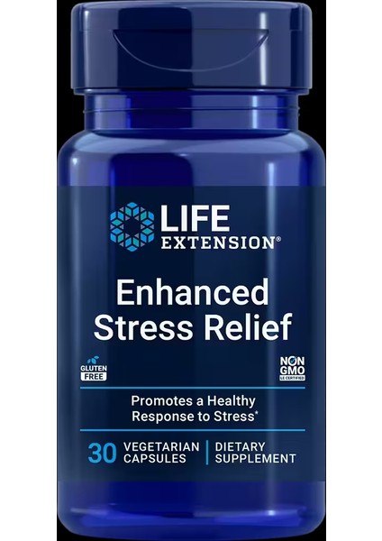 Enhanced Stress Relief 30 Vegetarian Capsules fırsatları