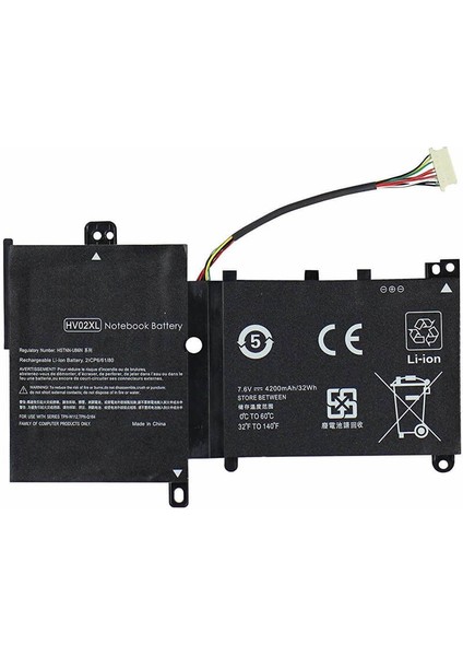 Hp Pavilion X360 11-K Serisi TPN-Q164. TPN-W112 HV02XL Batarya ile Uyumlu Pil