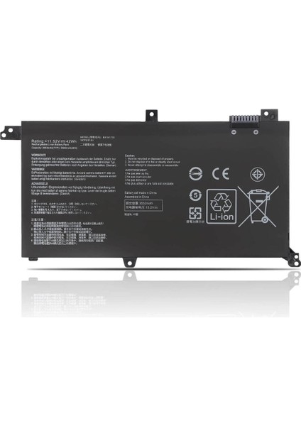 Asus X571GT-AL136X Batarya ile Uyumlu Pil