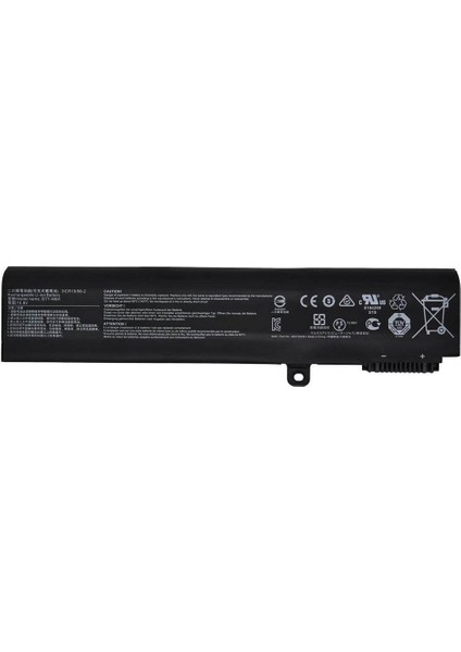 Msı GP62 7qf, GP62 7rd, GP62 7re, GP62-6QE Batarya ile Uyumlu Pil, BTY-M6H 4400 Mah