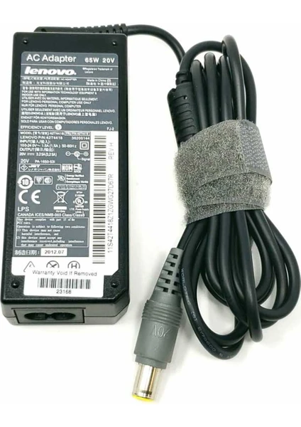 Thinkpad ve Lenovo 65W Ac Adaptör (40Y7700) 20V 3.25A