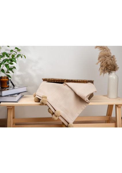 Dfn Home Pufy Kahverengi Koltuk Şalı 100X180 fiyatları