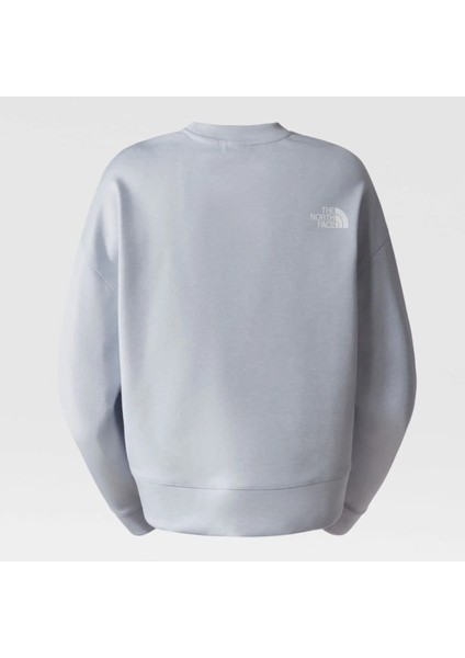 Spacer Air Kadın Gri Yuvarlak Yaka Sweatshirt fiyatları