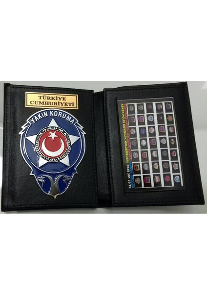 Yakın Koruma Rozetli Cüzdan (2)Adet,al-Sıvıle Satılmaz-Sadece Yakın Koruma Personelı Satın Alabılır.