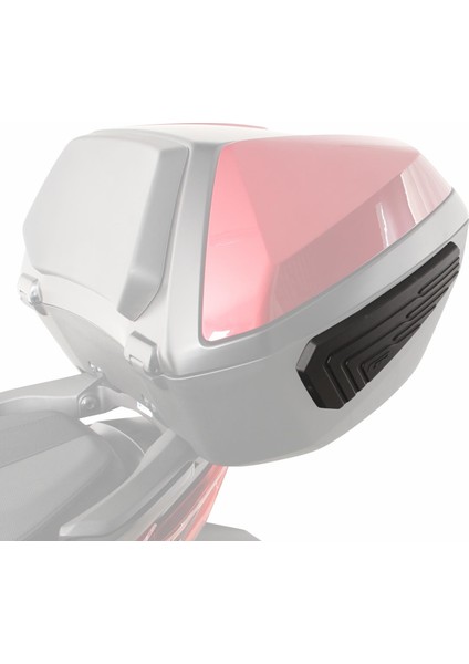 Universal Motosiklet Çanta Koruma Pedi Siyah