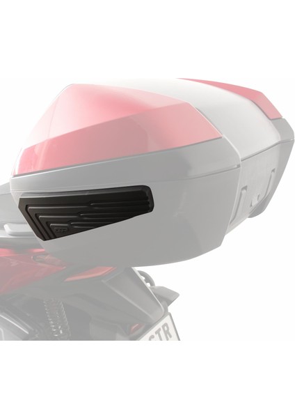 Universal Motosiklet Çanta Koruma Pedi Siyah