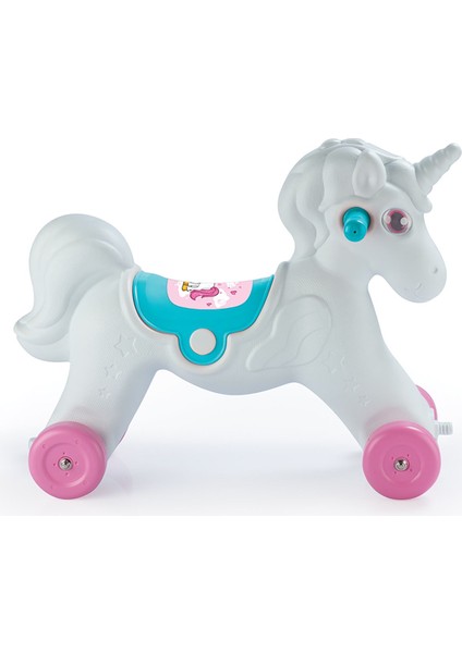 Unicorn Sallanan Tekerlekli At 2 Farklı Kullanım Hem Sallanır Hem Sürülür