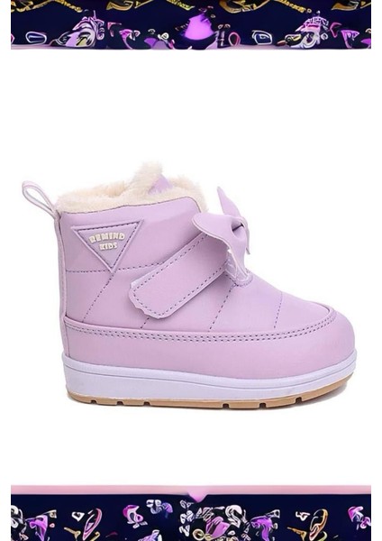 Kız Çocuk Bot Kürklü İç Tasarım Düz Topuklu Rahat Kullanım 22 Numaralı fiyatları