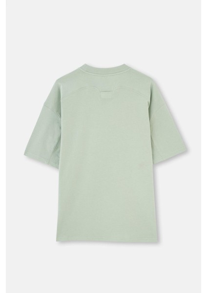Yeşil Kısa Kollu Oversıze Tshirt fiyatları