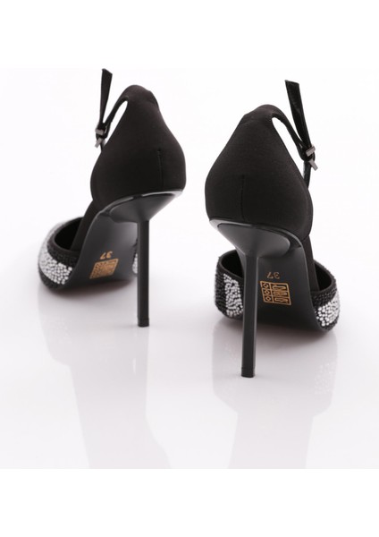 4549 Kadın Bilekten Bağlama Topuklu Ayakkabı modelleri