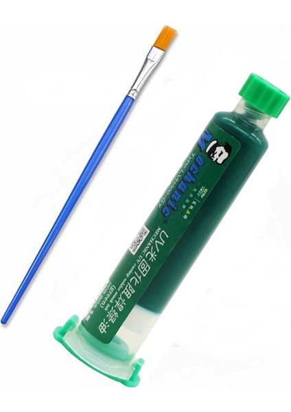 Mechanıc Uv Anakart Pcb Bord Lehimleme Yalıtım Boyası 10CC Yeşil ve Fırça