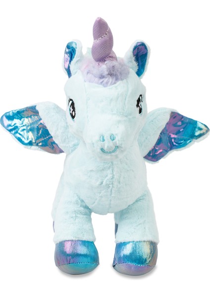 Oyuncak Peluş Kanatlı Unicorn 30 cm Mint