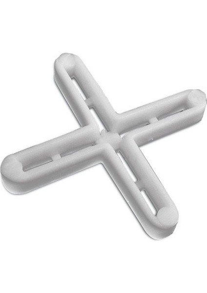 100 Adet 3 mm Standart Düz (Oluklu) Derz Artısı