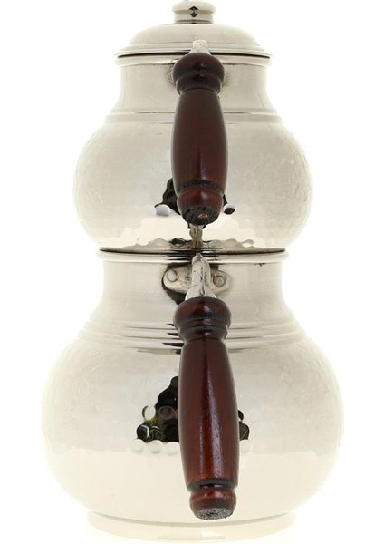 Premium Collection Teatime Bakır Çaydanlık Küçük Nikel