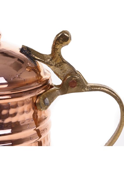 Premium Collection Hanımeli Bakır Sütlük