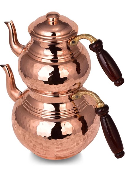 Premium Collection Teatime Bakır Çaydanlık Küçük