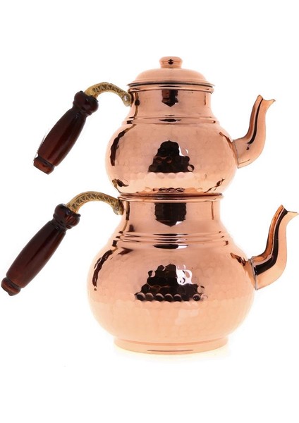Premium Collection Teatime Bakır Çaydanlık Küçük